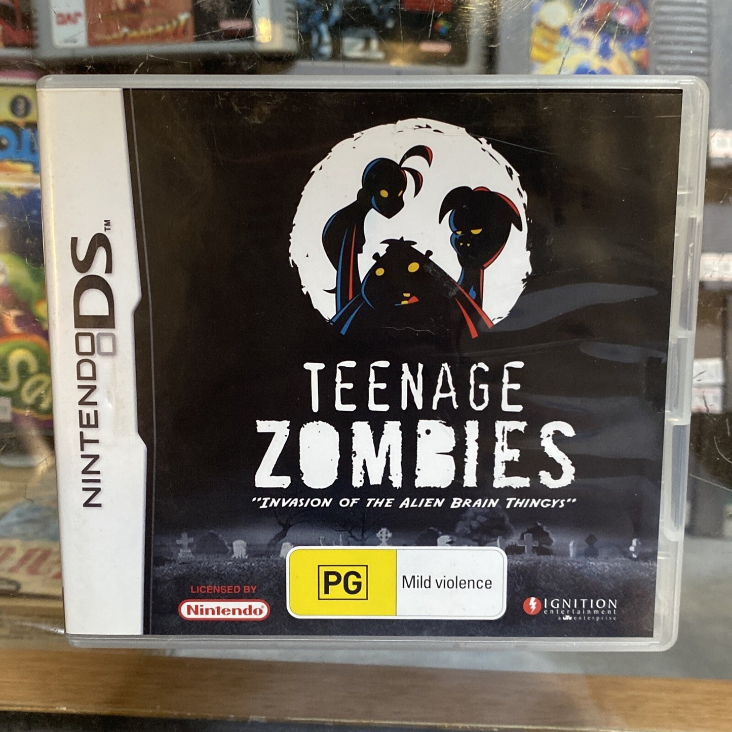 Teenage Zombies Nintendo DS Game + Manual (2007) AUS