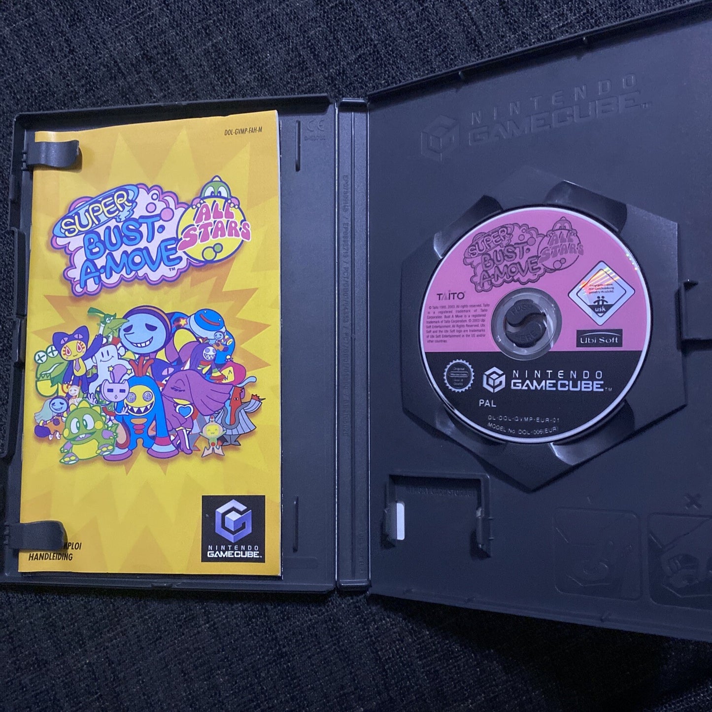 Super Bust A Move All Stars • Nintendo GameCube + Manual (2003) PAL Complete CIB