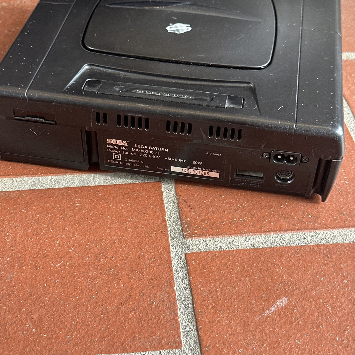 SEGA Saturn Console • PAL AUS • MK-80200-03 • TESTED/WORKING!