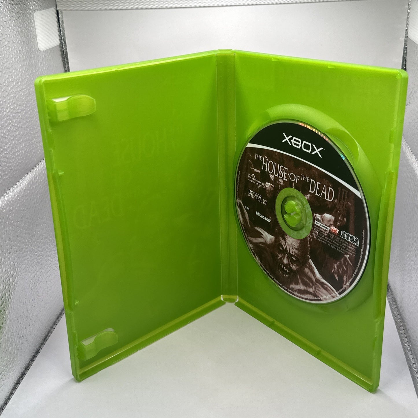 House of the Dead III • Xbox Original Game (2002) SEGA • PAL • Light Gun Games