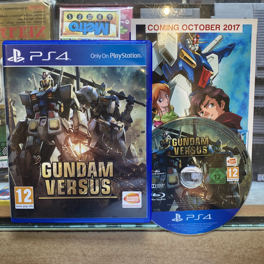 Gundam Versus Sony PlayStation 4 Game (2017) PS4 Fighting Games • Bandai Namco