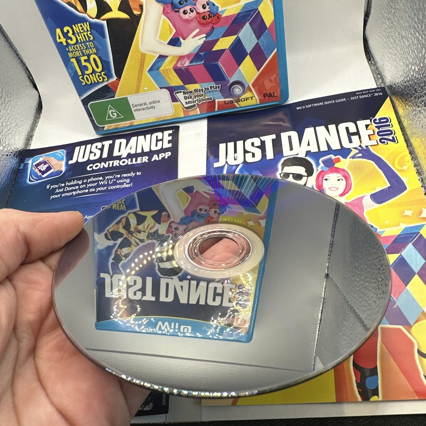 Just Dance 2016 • Nintendo Wii U + Manual (2015) PAL AUS • Complete • Dancing