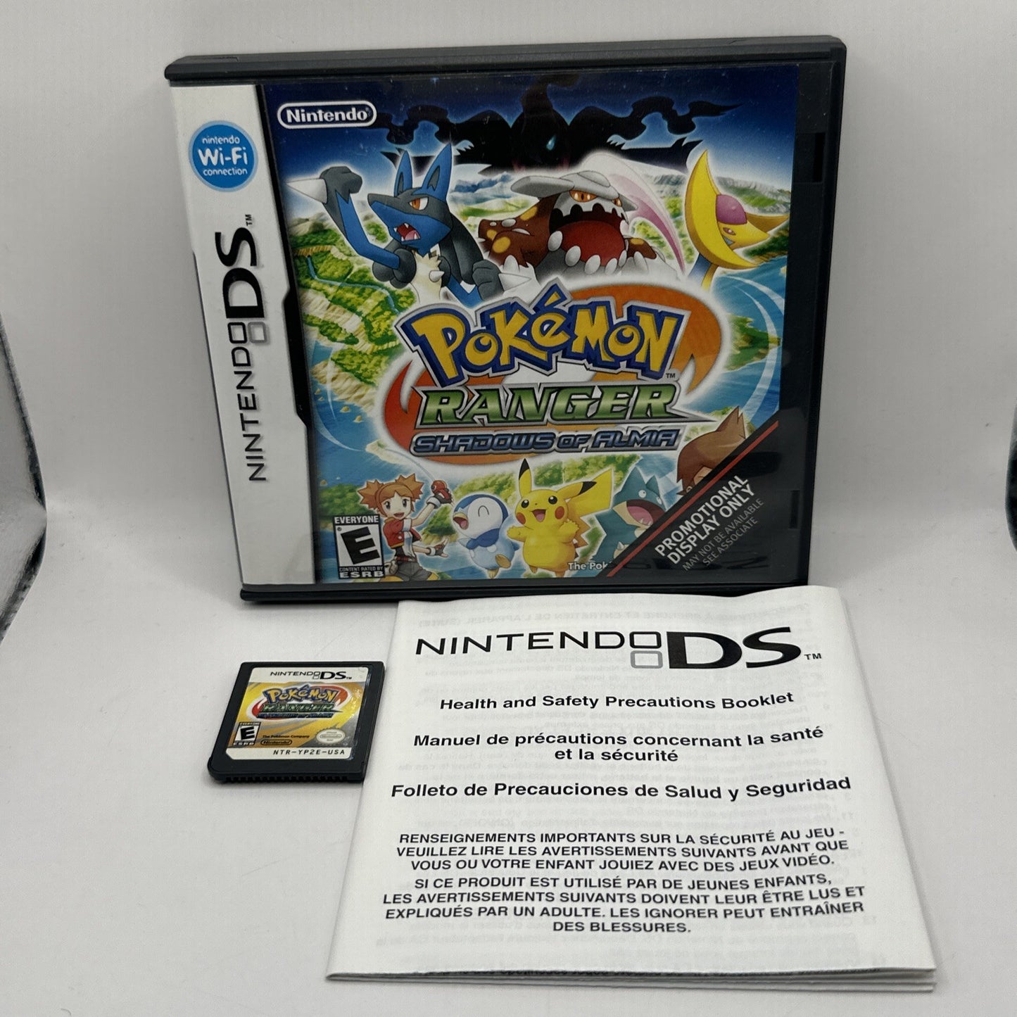 Pokémon Ranger: Shadows of Almia • Nintendo DS Game **PROMOTIONAL DISPLAY COPY**