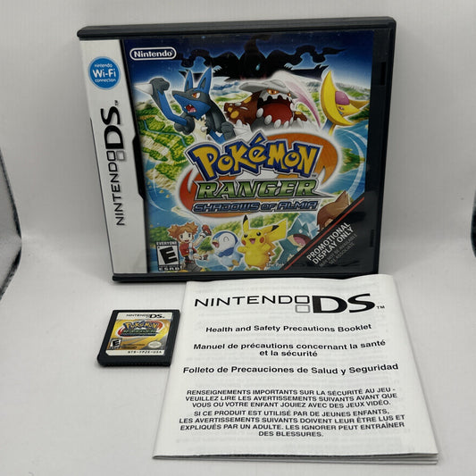 Pokémon Ranger: Shadows of Almia • Nintendo DS Game **PROMOTIONAL DISPLAY COPY**