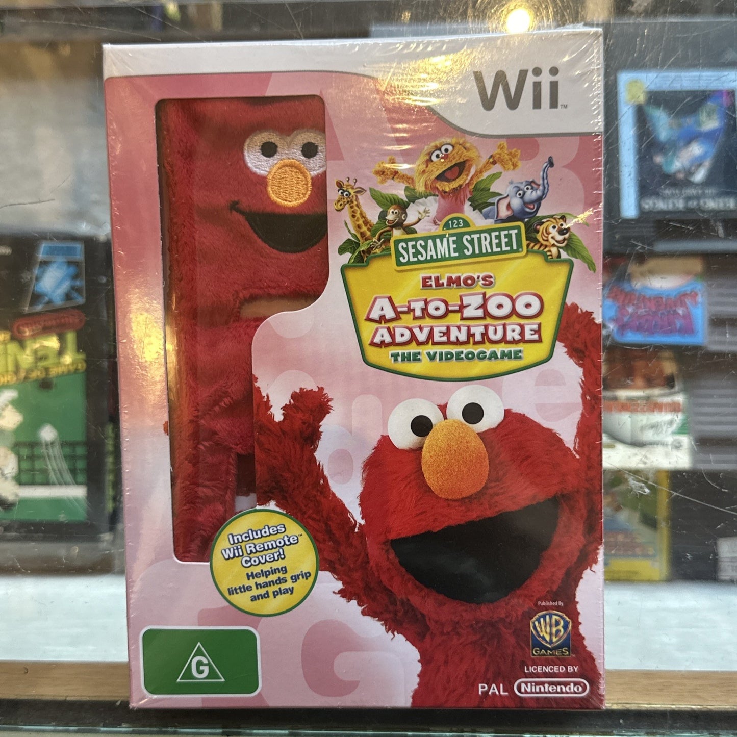 Sesame Street: Elmo’s A-To-Zoo Adventure Nintendo Wii Game (2010) SEALED/NEW PAL