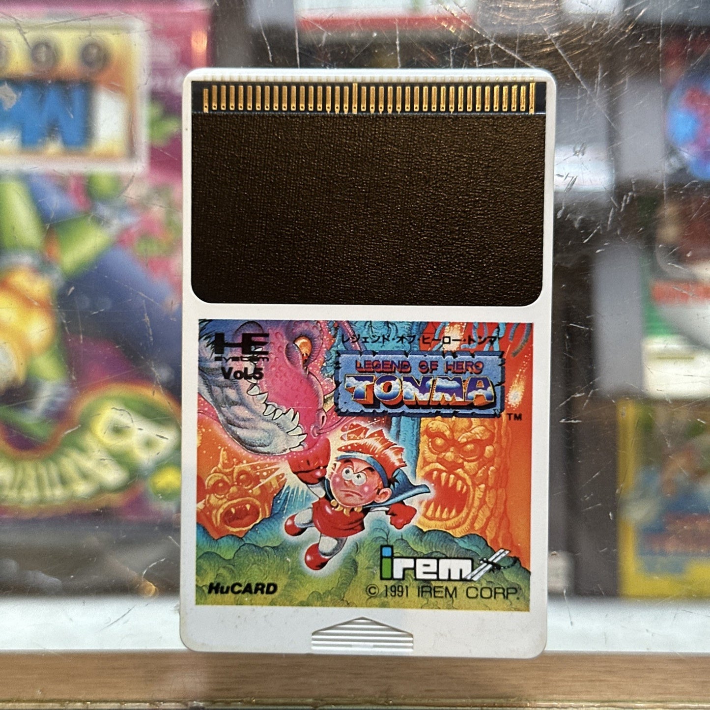 Legend of Hero Tonma • PC Engine Game (1991) Complete With Manual • NTSC-J HU