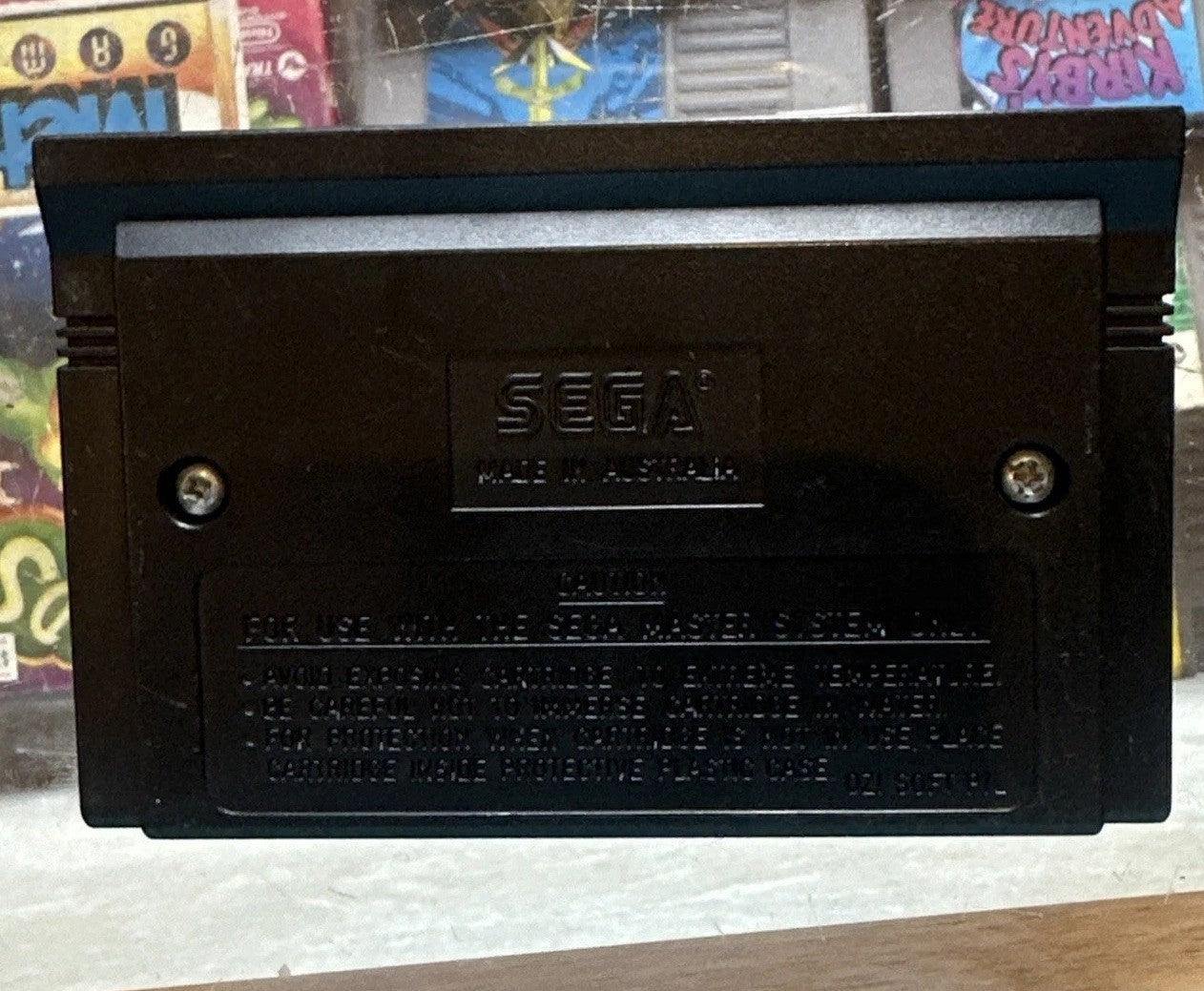 Hang On • SEGA Master System Game (1990) PAL • Motorcycle Racing