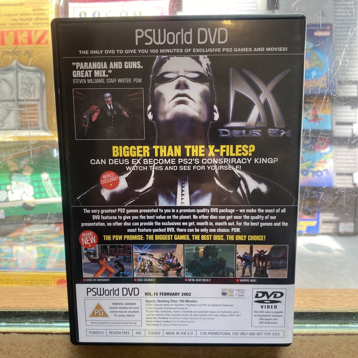 PSWorld DVD: Volume 15 February • Playstation 2 • Vol 15 • PS2 Game Demo