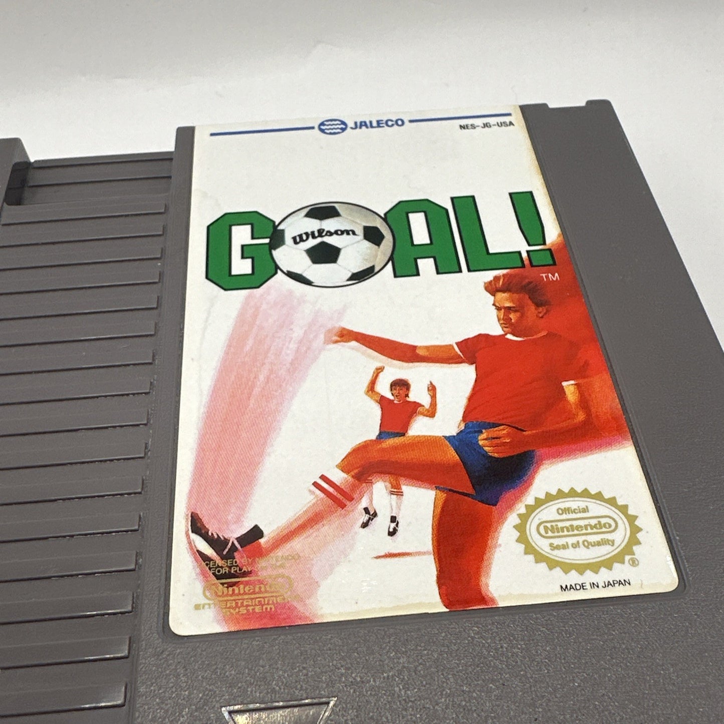 Goal! • Nintendo NES Game (1989) USA NTSC-U/C • Cartridge Only • Jaleco Soccer