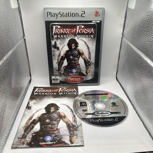 Prince Of Persia: Warrior Within • PlayStation 2 PS2 Game + Manual 2004 PAL AUS