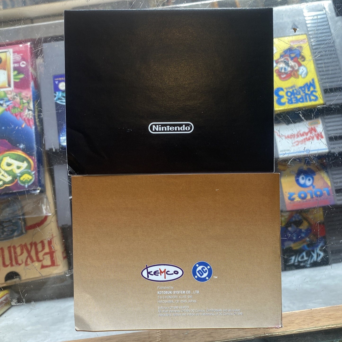 CatWoman Nintendo Game Boy Color Game In Box (1999) COMPLETE BOXED + Manual