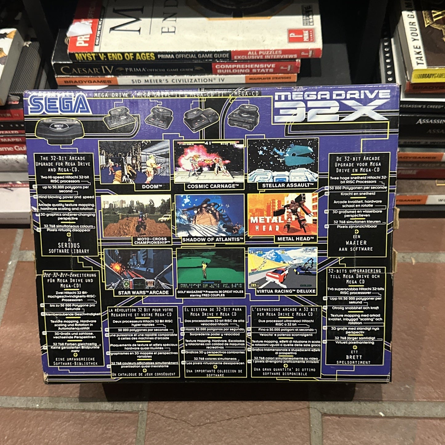 Sega Mega Drive 32X Console In Box • Boxed Complete CIB • GREAT CONDITION!