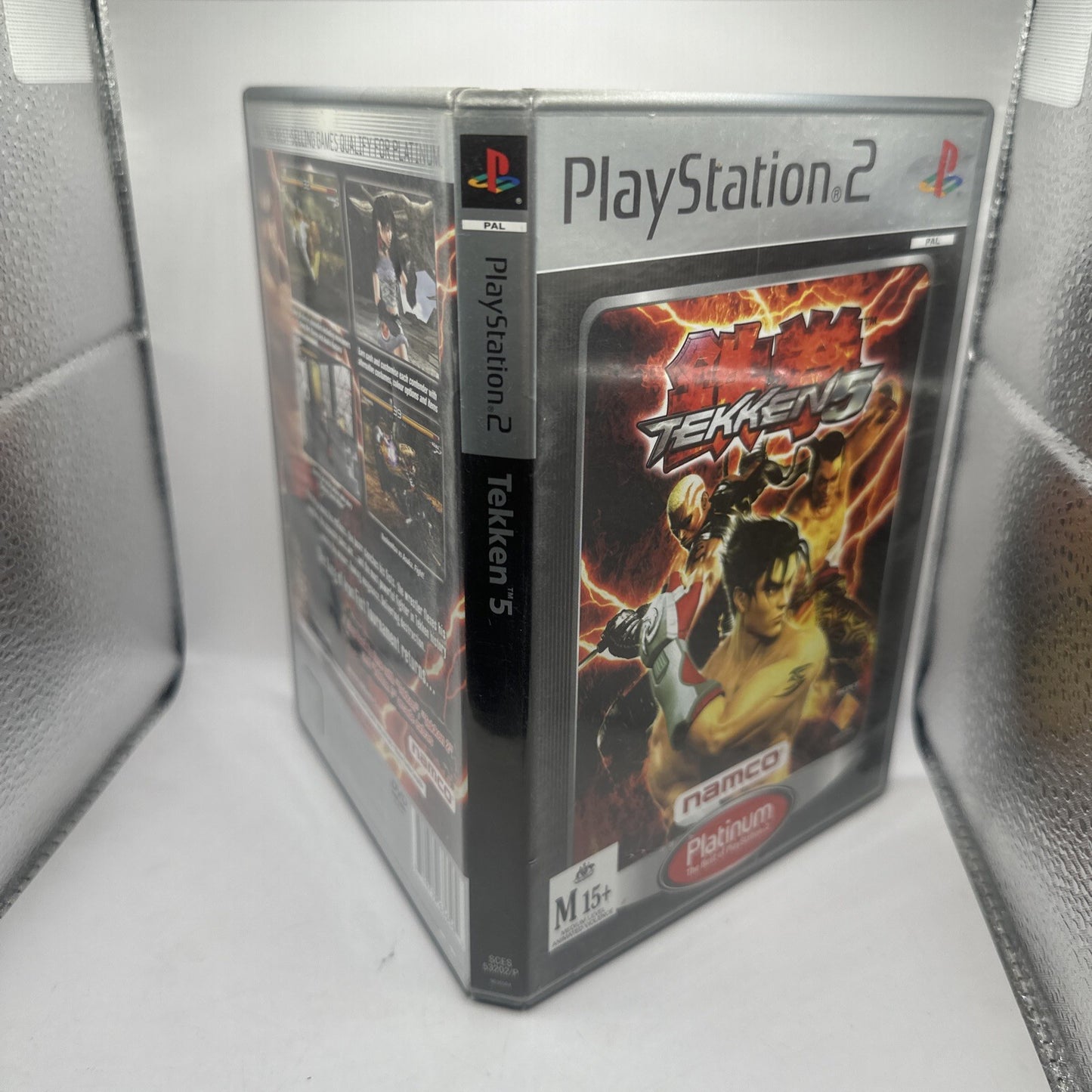 Tekken 5 • PS2 PlayStation 2 Game + Manual (2004) PAL AUS • Namco • Fighting