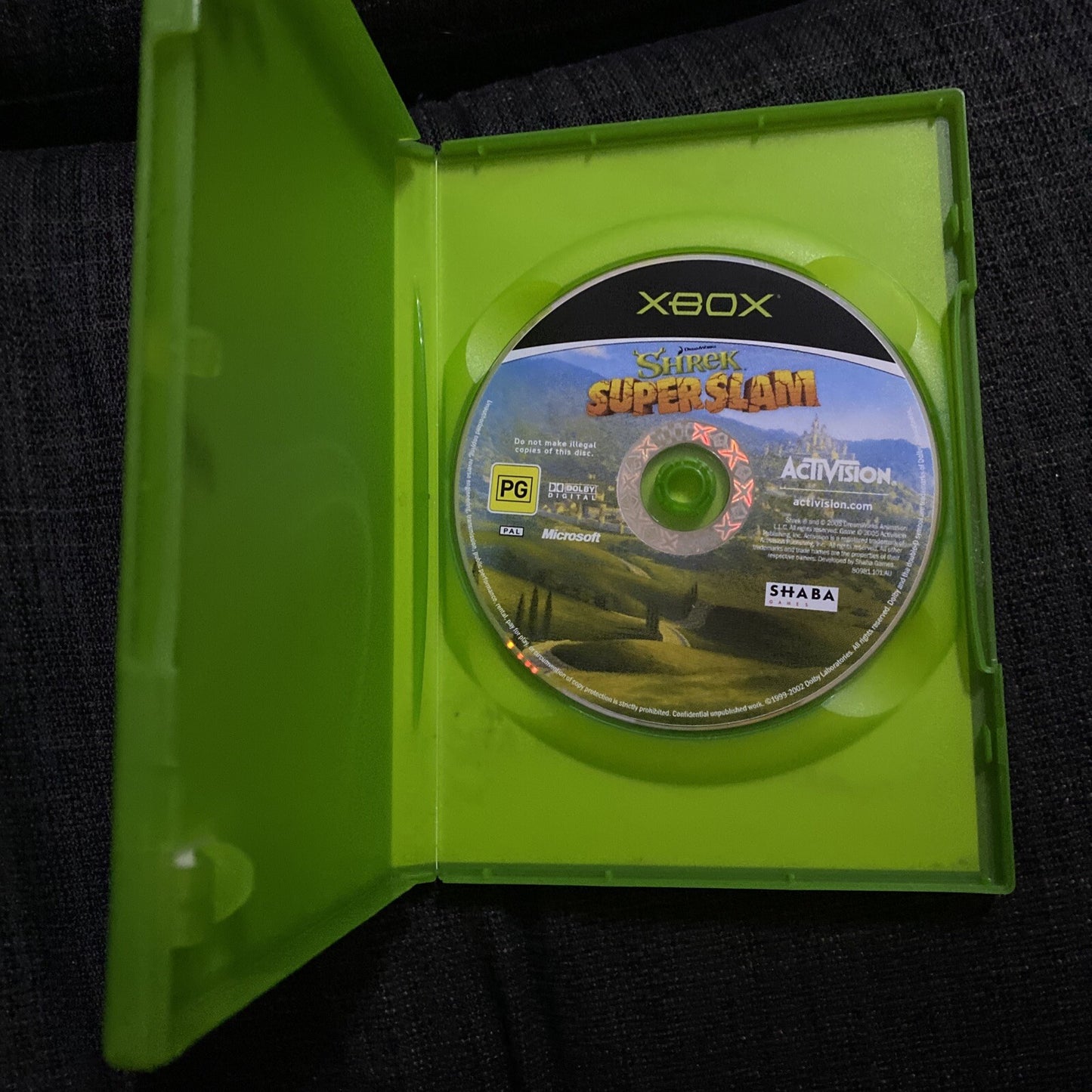 Shrek Super Slam Xbox Original Game *TESTED/WORKING* PAL Xbox Games (No Manual)