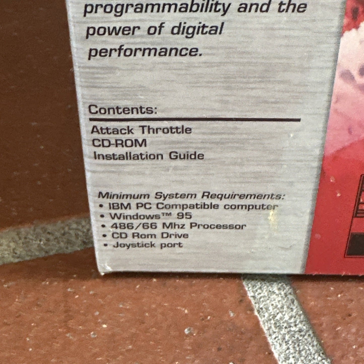 Thrustmaster Attack Throttle Controller For PC *NEW & SEALED* Thrust Master