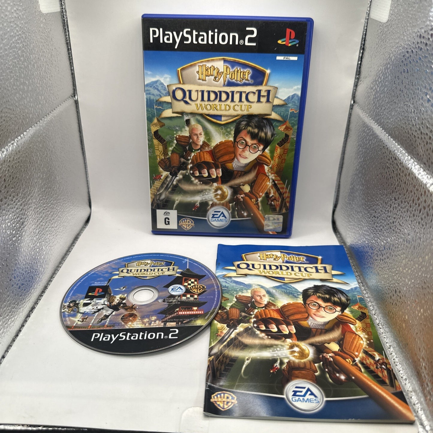 Harry Potter: Quidditch World Cup • Playstation 2 PS2 Game + Manual (2003) PAL