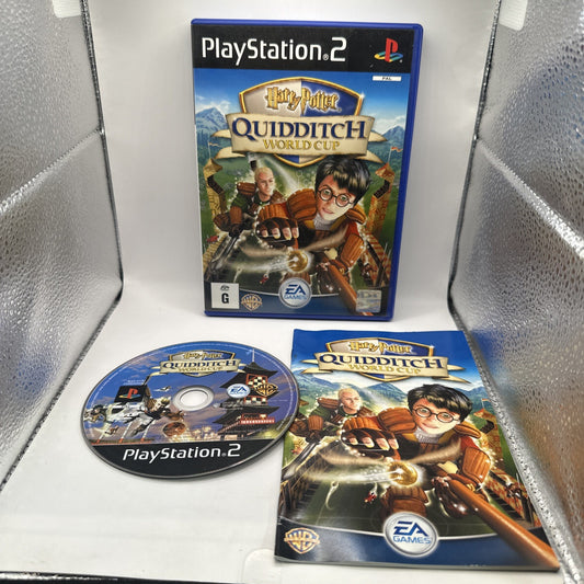 Harry Potter: Quidditch World Cup • Playstation 2 PS2 Game + Manual (2003) PAL