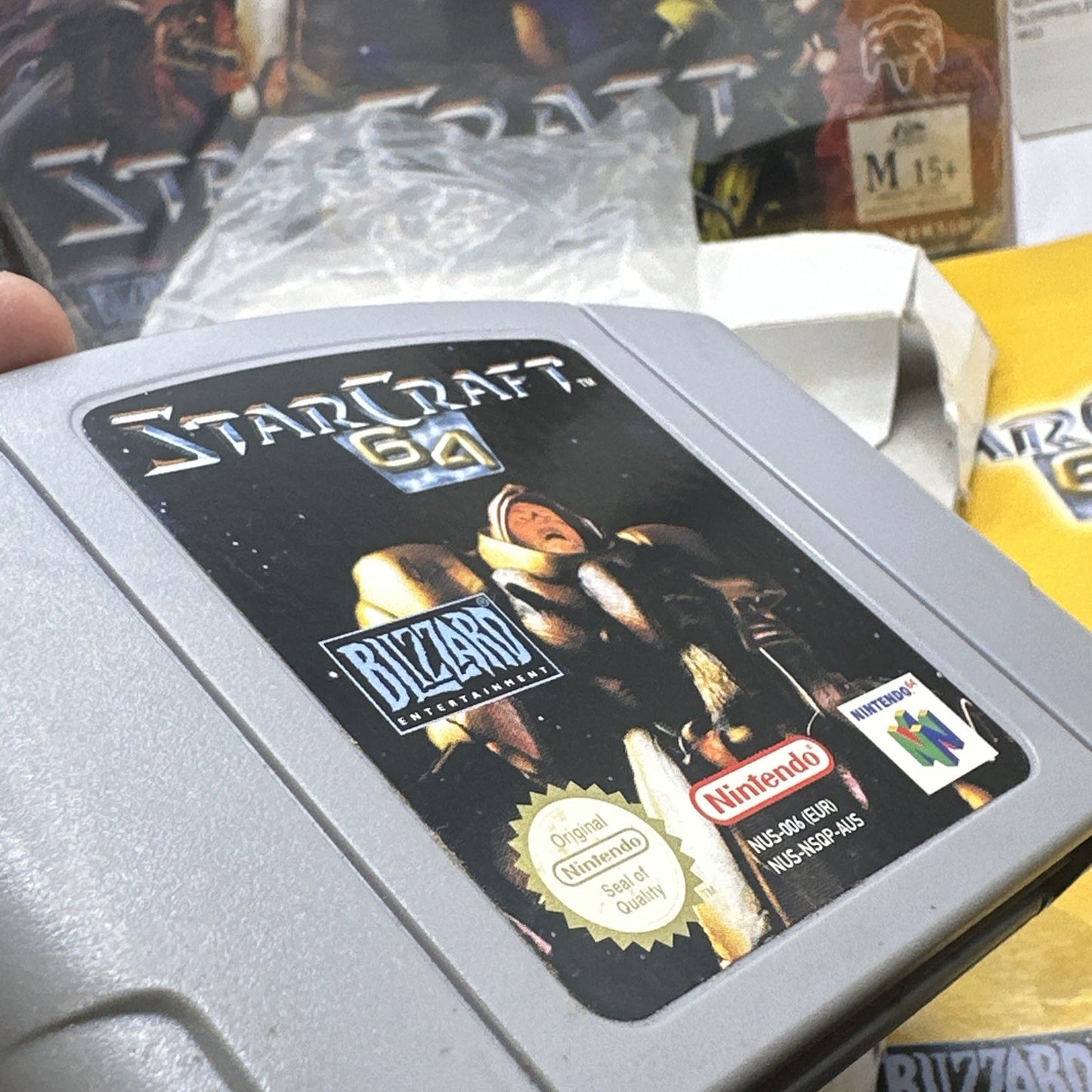 StarCraft 64 • Nintendo 64 N64 Game + Manual (2000) Boxed Complete + Box AUS PAL