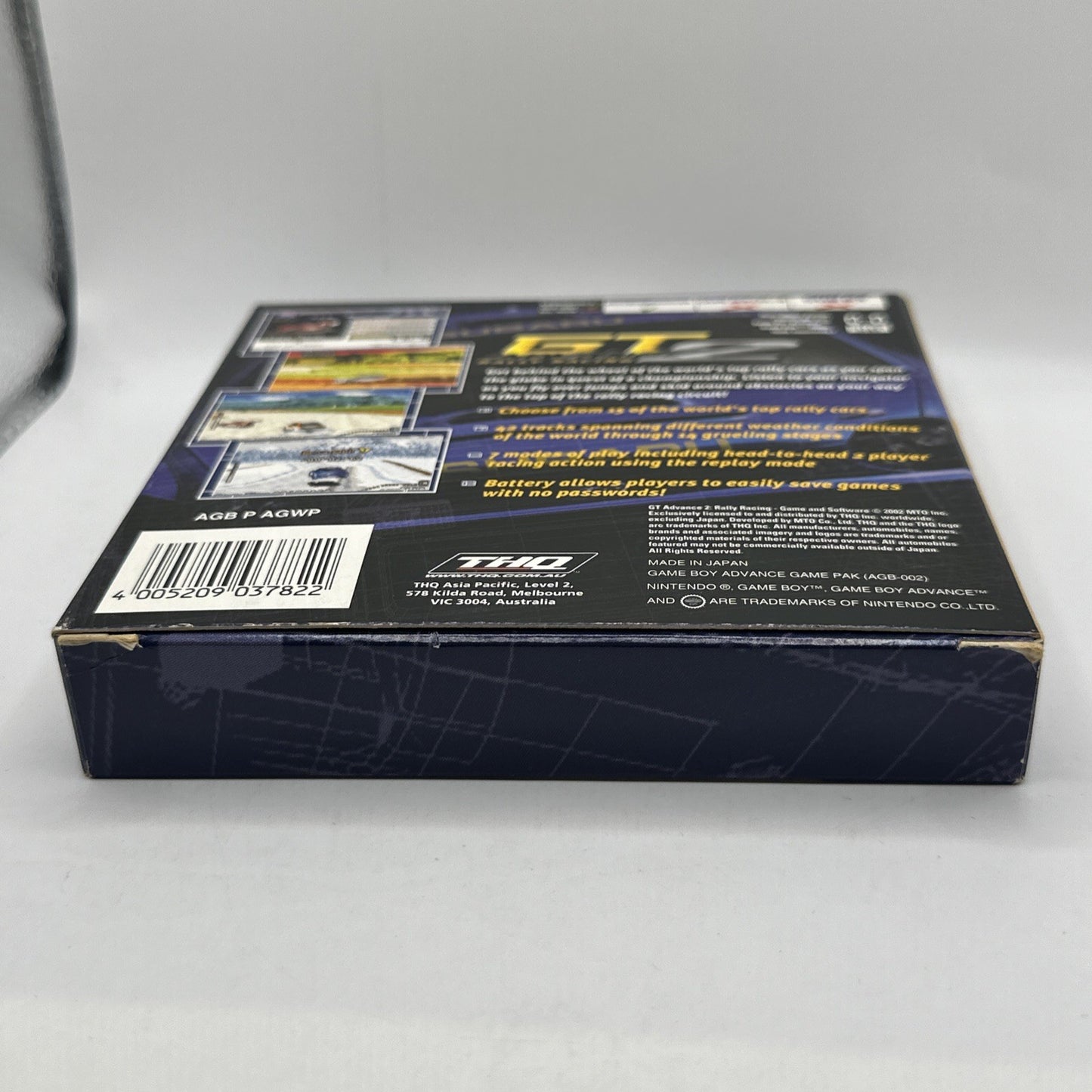 GT Advance 2: Rally Racing • Game Boy Advance GBA (2002) THQ Boxed Complete AUS