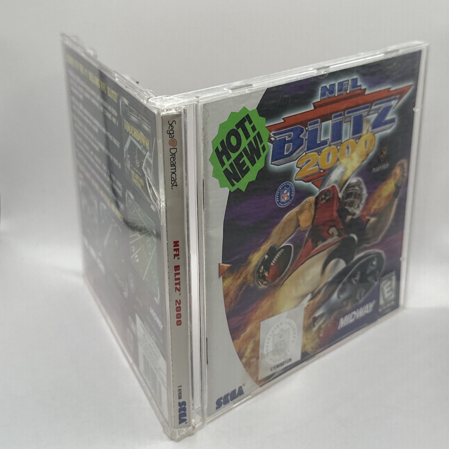 NFL Blitz 2000 • Sega Dreamcast Game + Manual (NTSC) Complete CIB