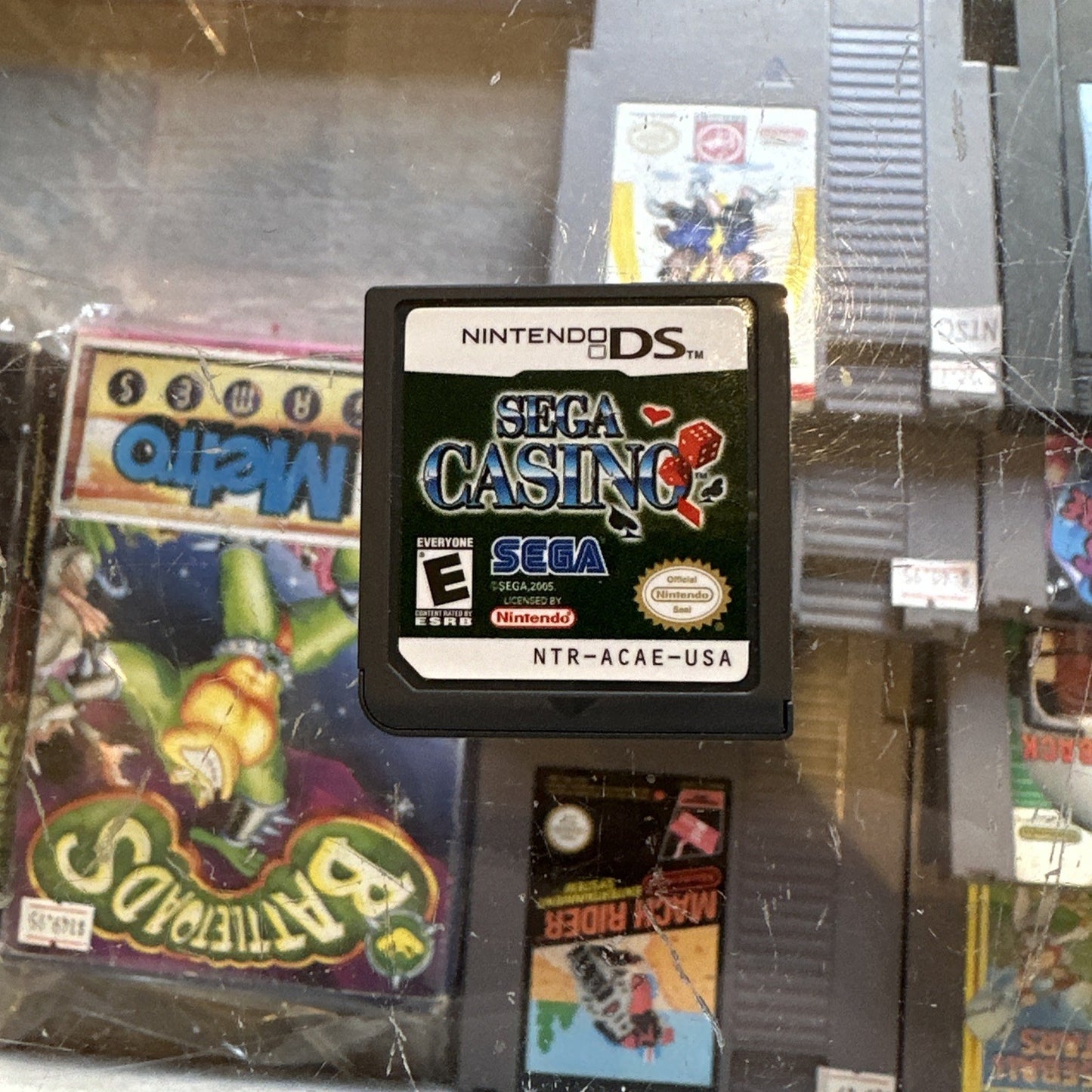 Sega Casino • Nintendo DS Game + Manual (2005) Region Free • Poker, Blackjack
