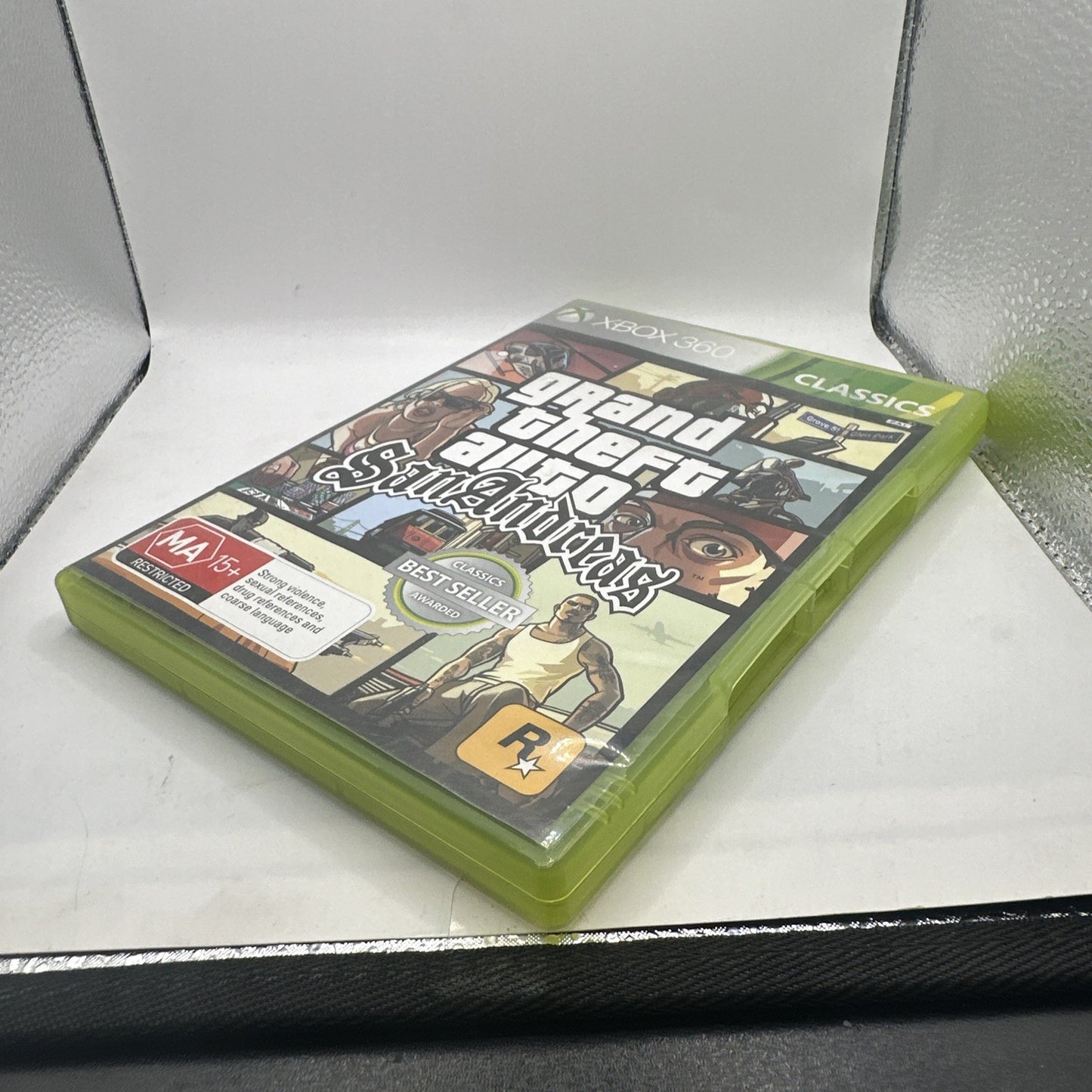 Grand Theft Auto: San Andreas • Xbox 360 Game + Poster (2005) PAL AUS • GTA SA