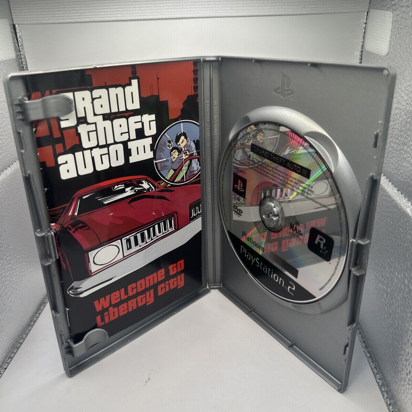 Grand Theft Auto III • PlayStation 2 PS2 + Manual (2001) PAL AUS Complete GTA 3