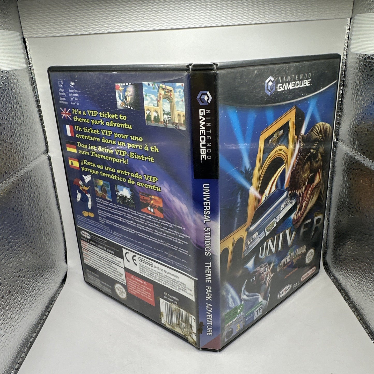 Universal Studios Theme Parks Adventure • Nintendo Gamecube + Manual (2002) PAL