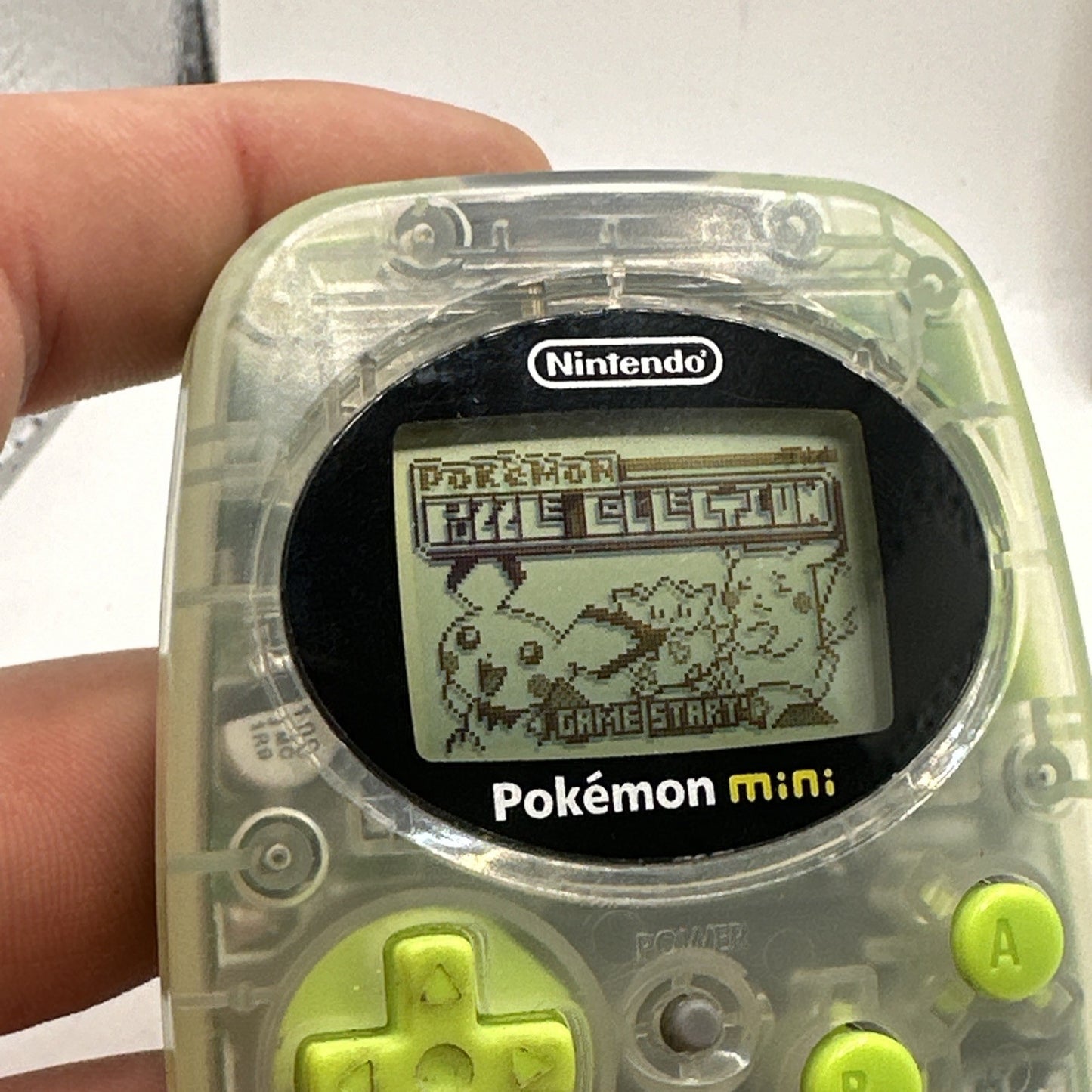 Pokémon Puzzle Collection • Pokemon Mini Game + Manual (2001) Australia Release