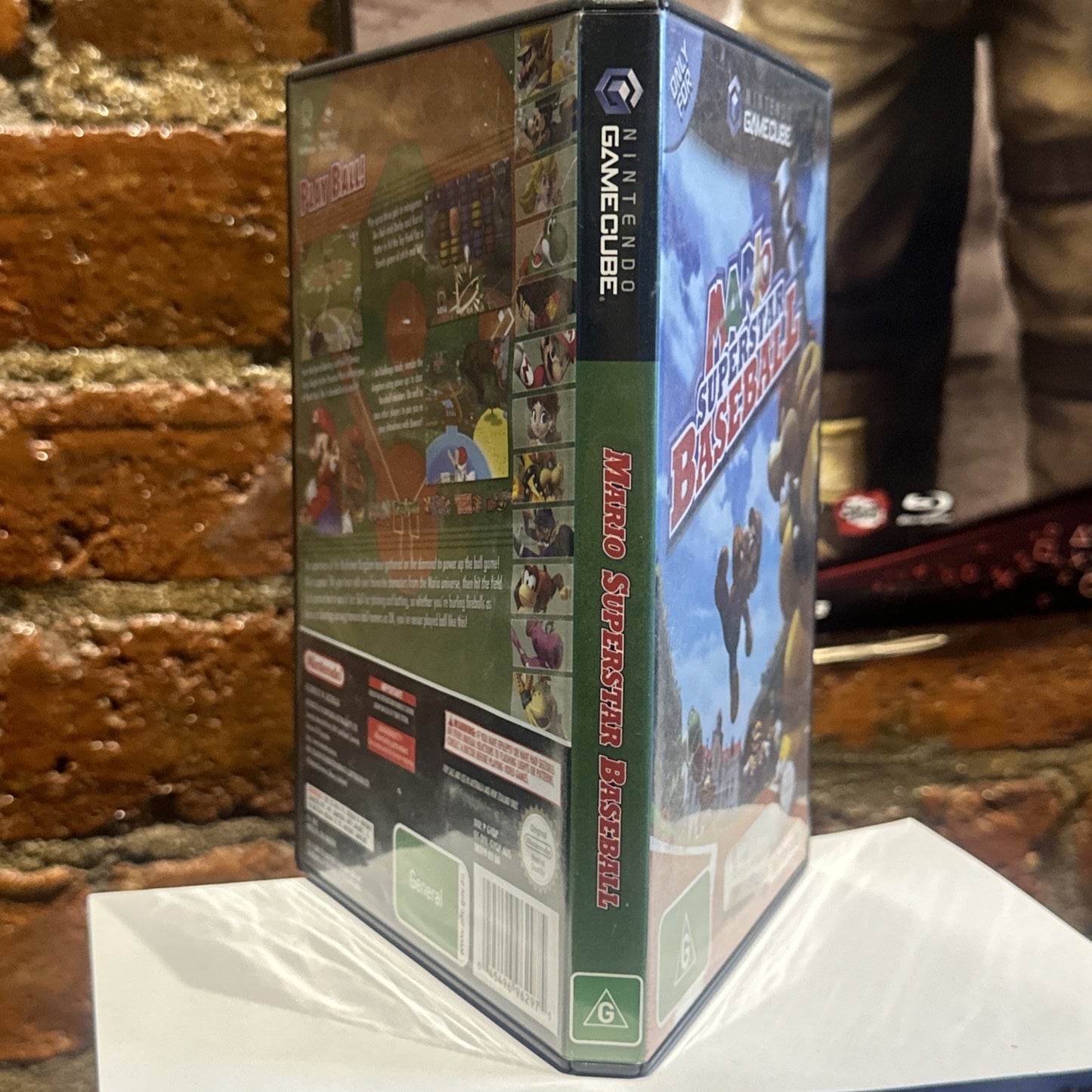 Mario Superstar Baseball • Nintendo GameCube Game + Manual 2005 PAL AUS Complete