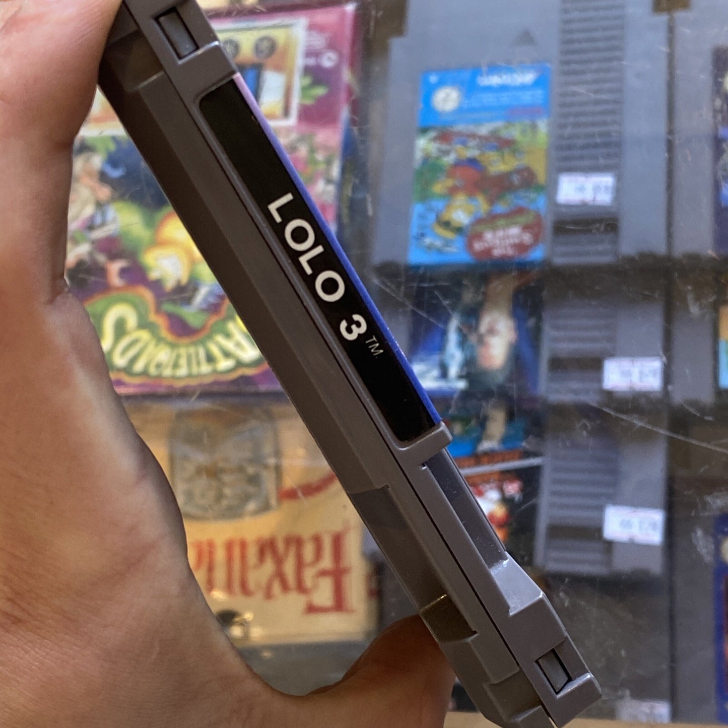 Adventures Of Lolo 3 Nintendo NES Game PAL (1990) HAL Laboratory • Cart Only