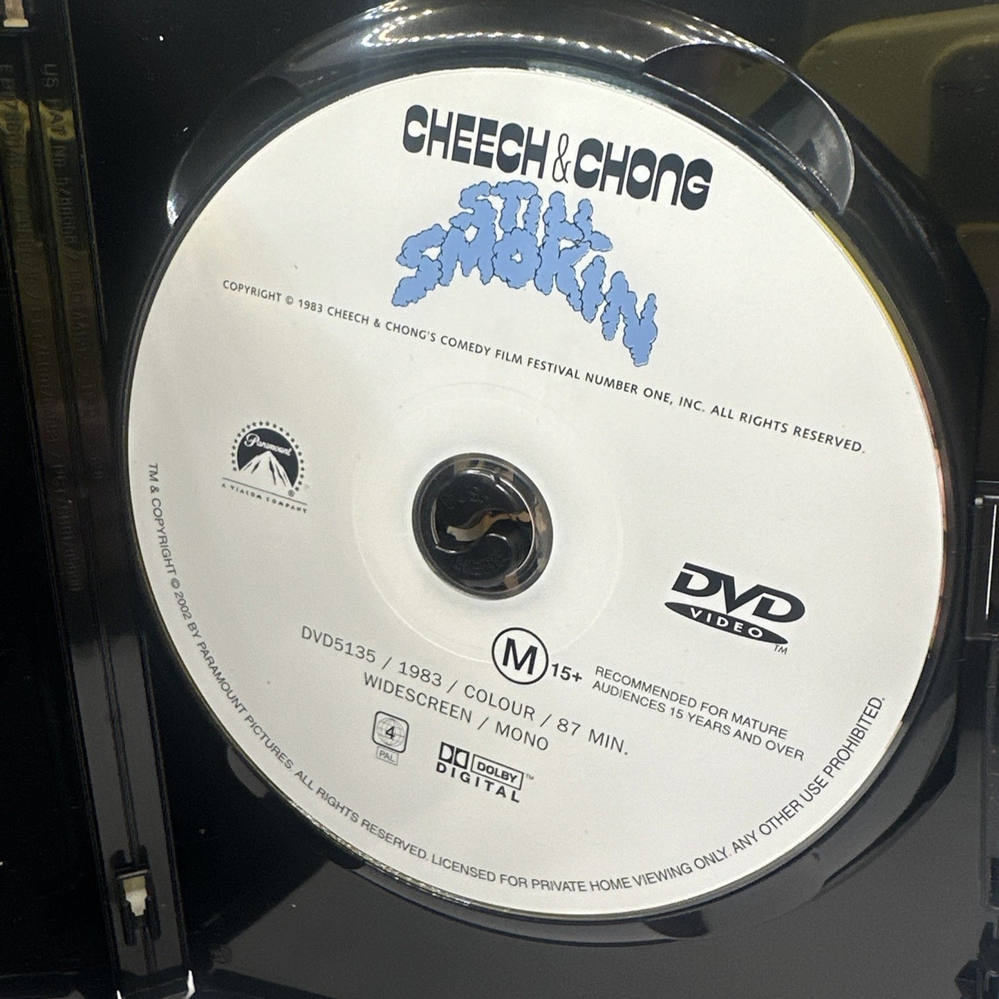 Cheech & Chong Still Smokin' DVD (1983) Stoner Comedy Music Movie *FREE POSTAGE*