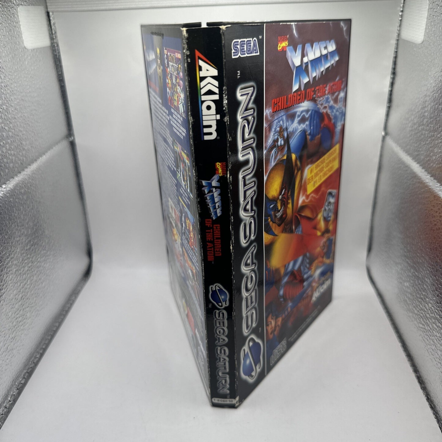 X-Men: Children of the Atom • Sega Saturn + Manual (1996) PAL Complete • Capcom