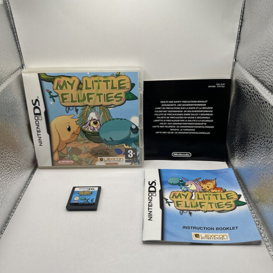 My Little Flufties • Nintendo DS Game + Manual (2007) Complete CIB • Fluffies