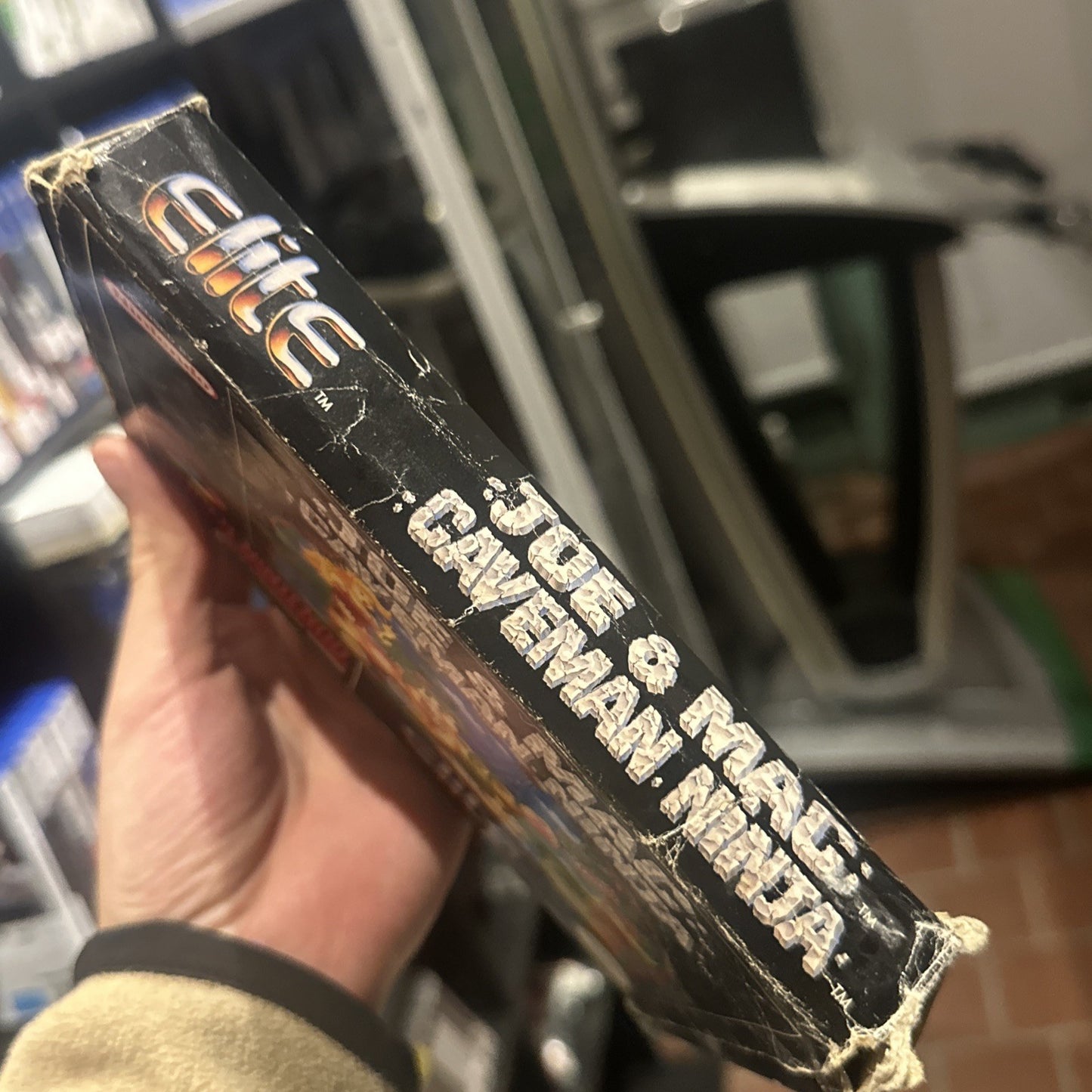 Joe & Mac: Caveman Ninja • Super Nintendo SNES Game In Box + Manual • PAL Boxed