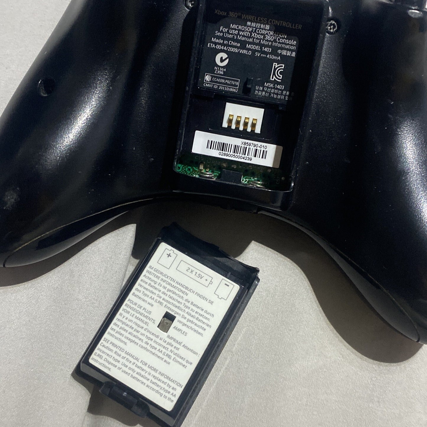 Microsoft Xbox 360 Red Chrome Controller *TESTED/WORKING!* Metallic • GENUINE!