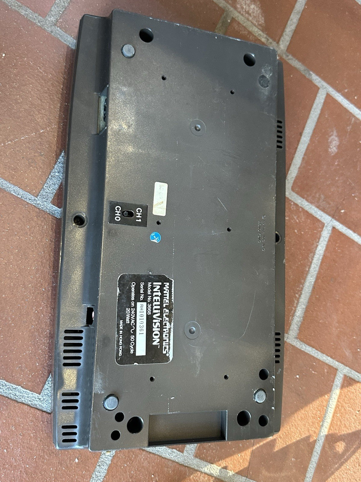 Mattel Intellivision Console + 2 Games + Cords • 100% Tested & Working (1979)