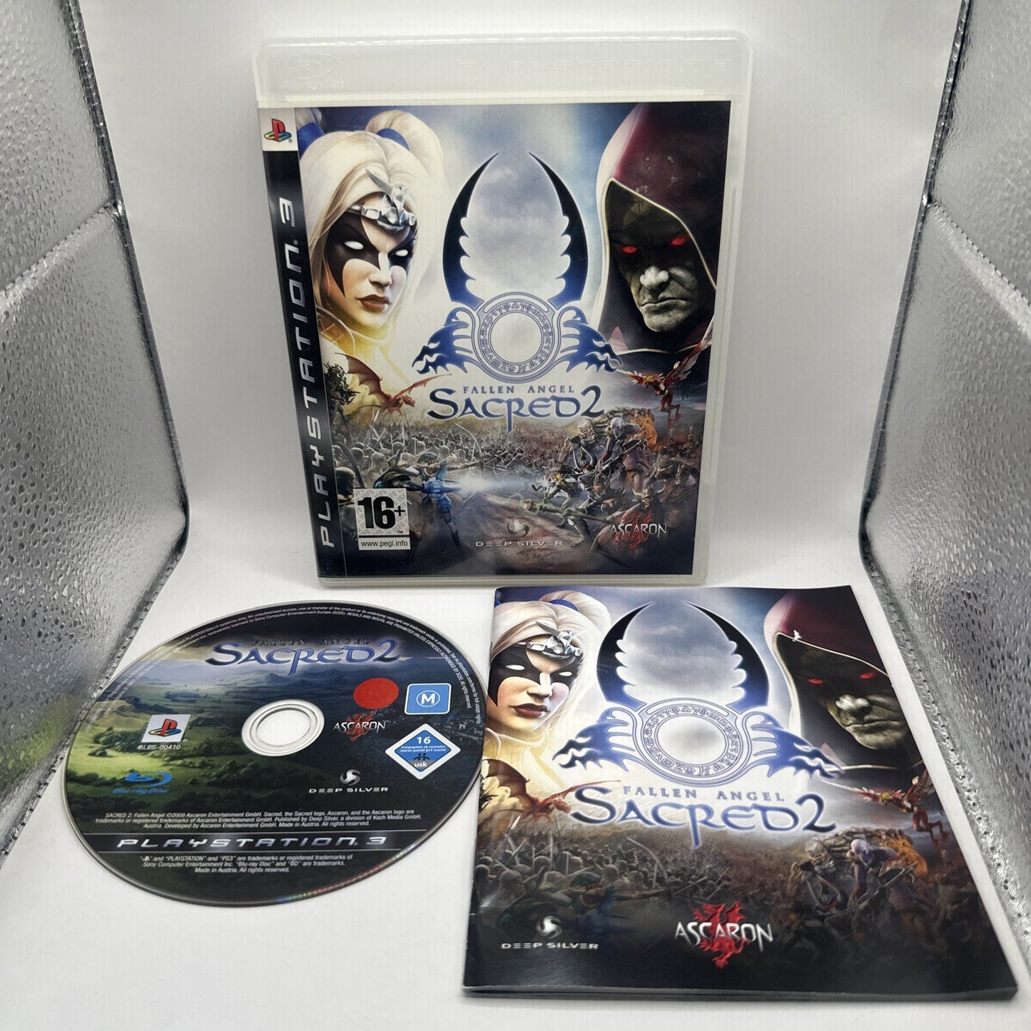 Sacred 2: Fallen Angel • PlayStation 3 PS3 Game + Manual (2008) Complete CIB