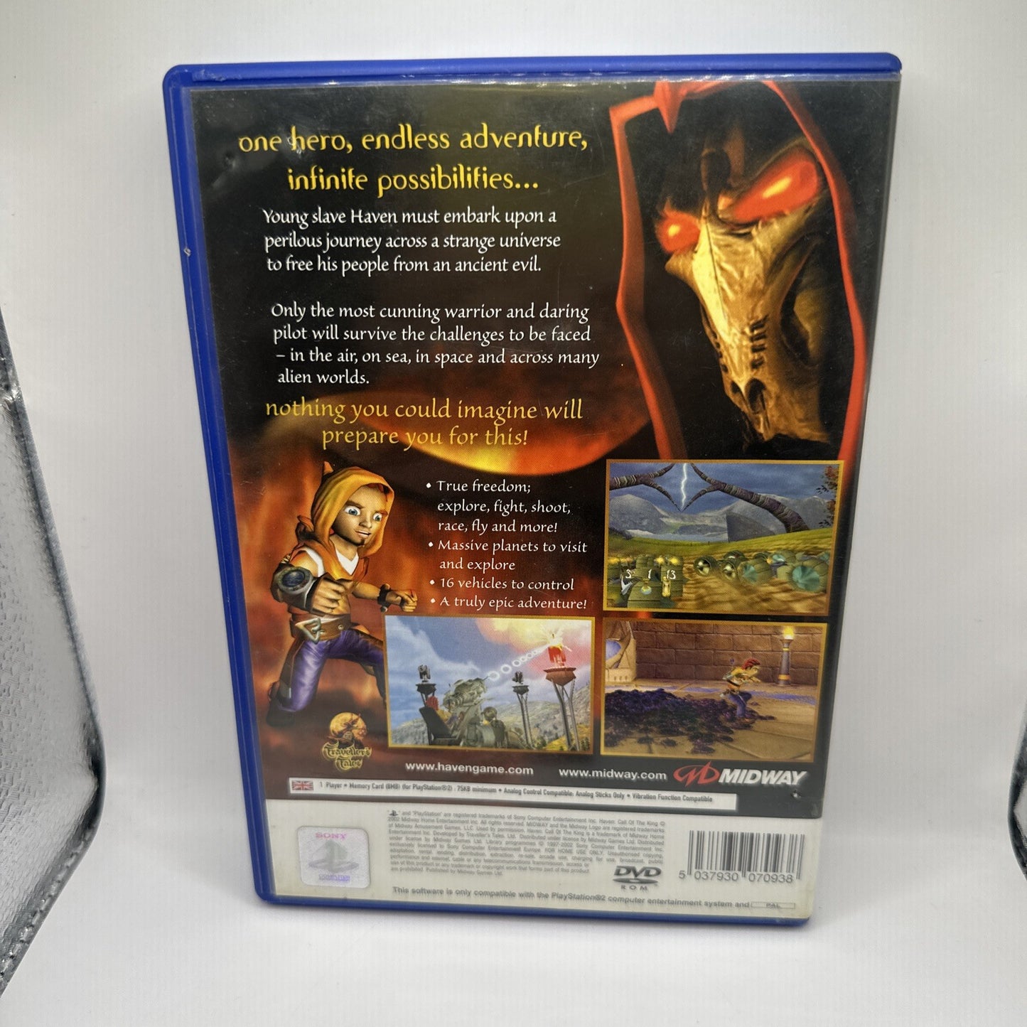 Haven: Call of the King • PlayStation 2 PS2 Game + Manual (2002) Complete Midway