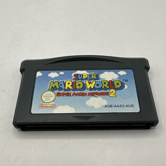 Super Mario World: Super Mario Advance 2 • Nintendo GameBoy Advance GBA Game AUS