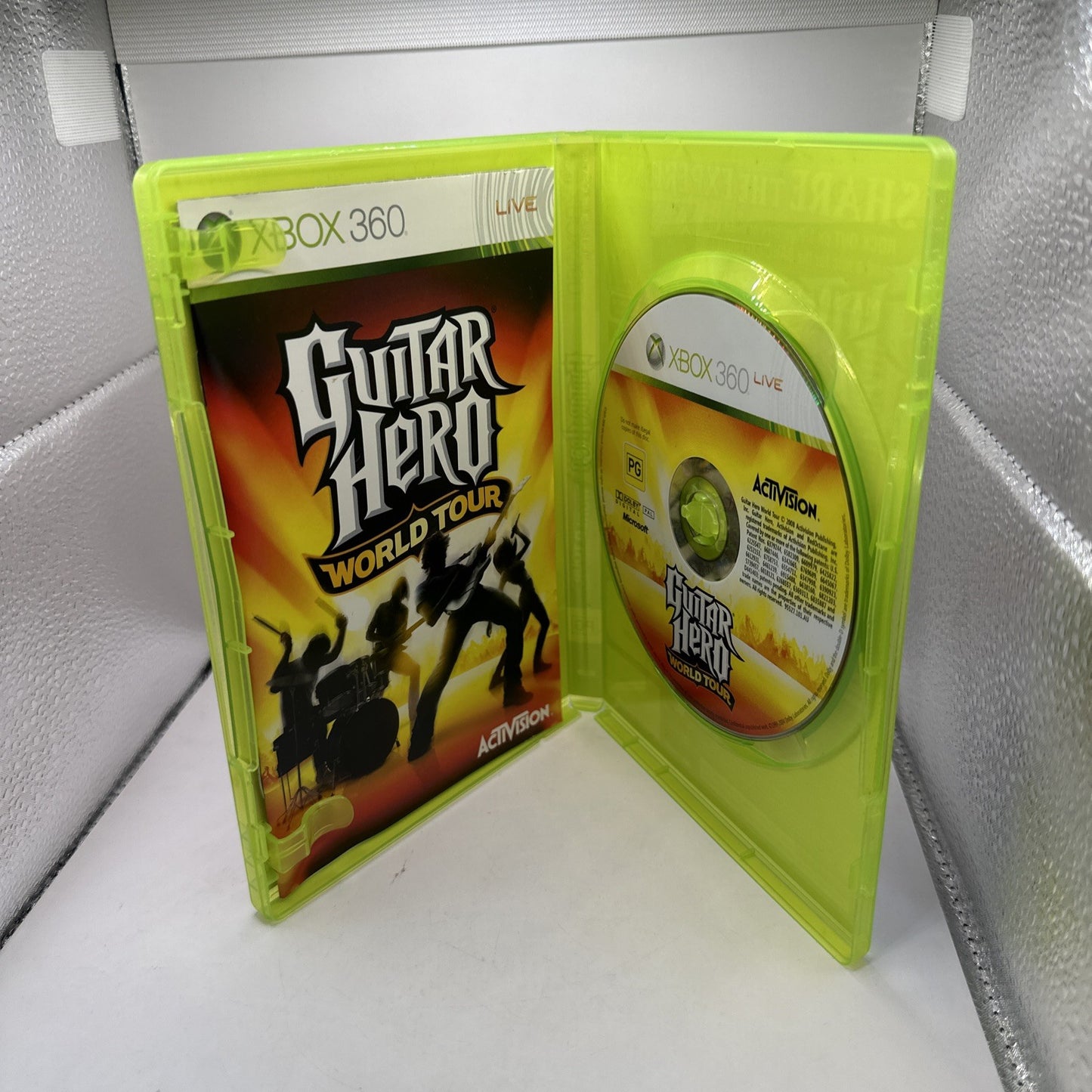 Guitar Hero: World Tour • Xbox 360 Game + Manual (2008) PAL AUS • Complete CIB
