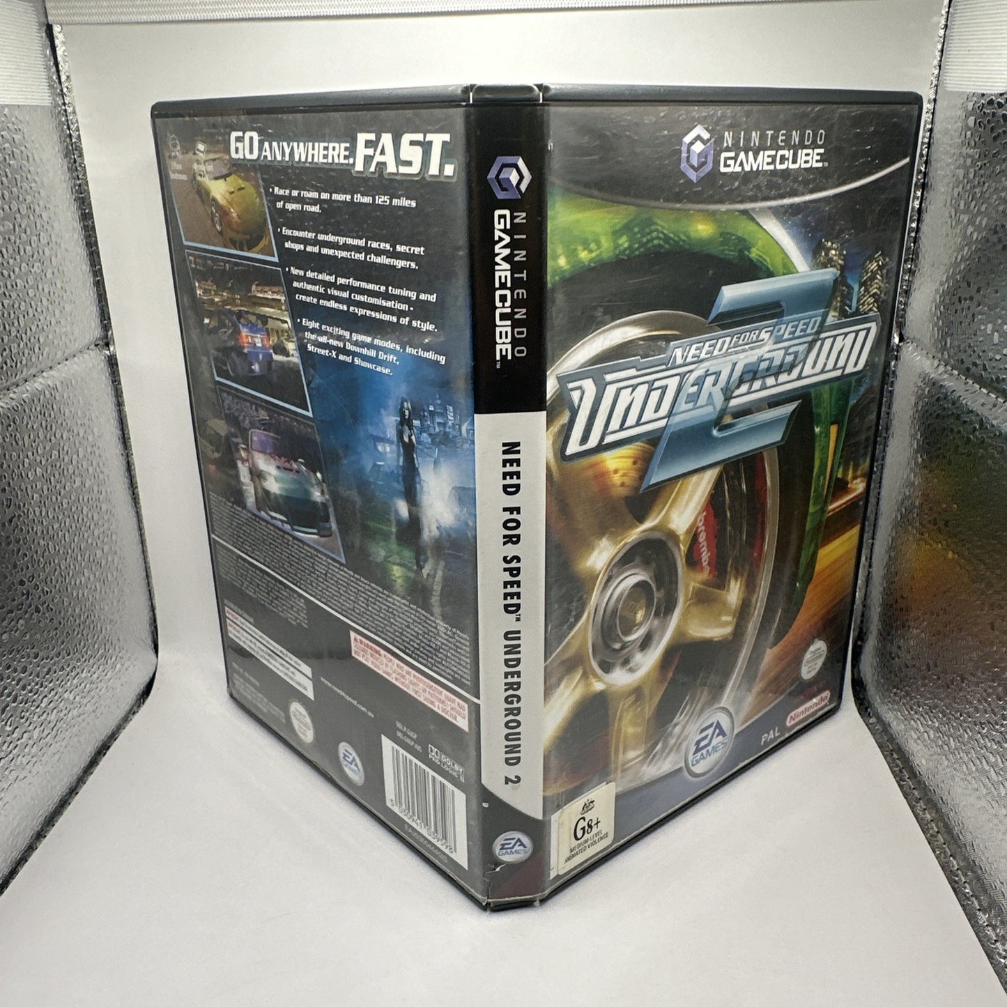 Need For Speed: Underground 2 • Nintendo GameCube + Manual (2004) PAL Car Racing