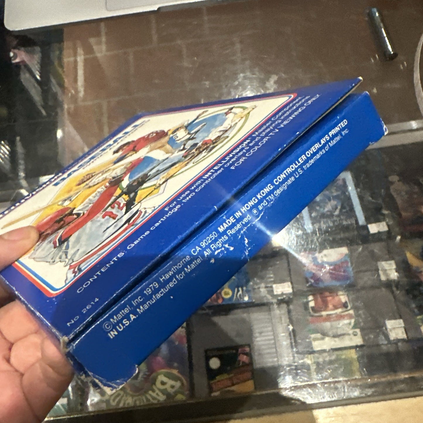 Baseball • Mattel Intellivision Game In Box + Manual (1979) Complete • MLB Major