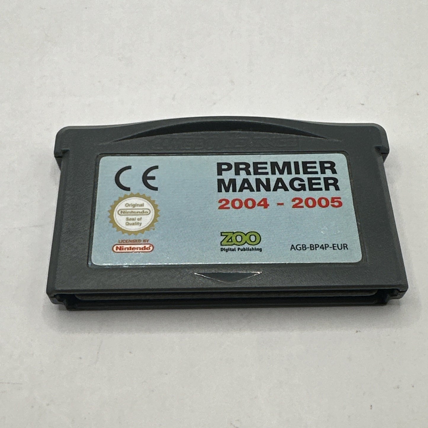 Premier Manager 2004-2005 • Nintendo GameBoy Advance • Cart Only GBA • Football