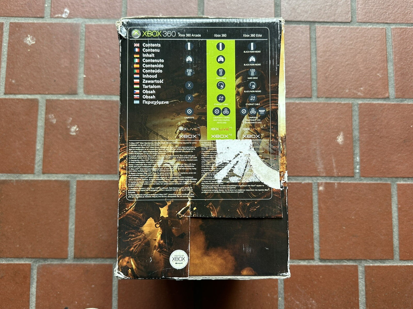 Xbox 360 Console Gears of War 2 Bundle Pack Set PAL **RARE!!**  Boxed • Tested