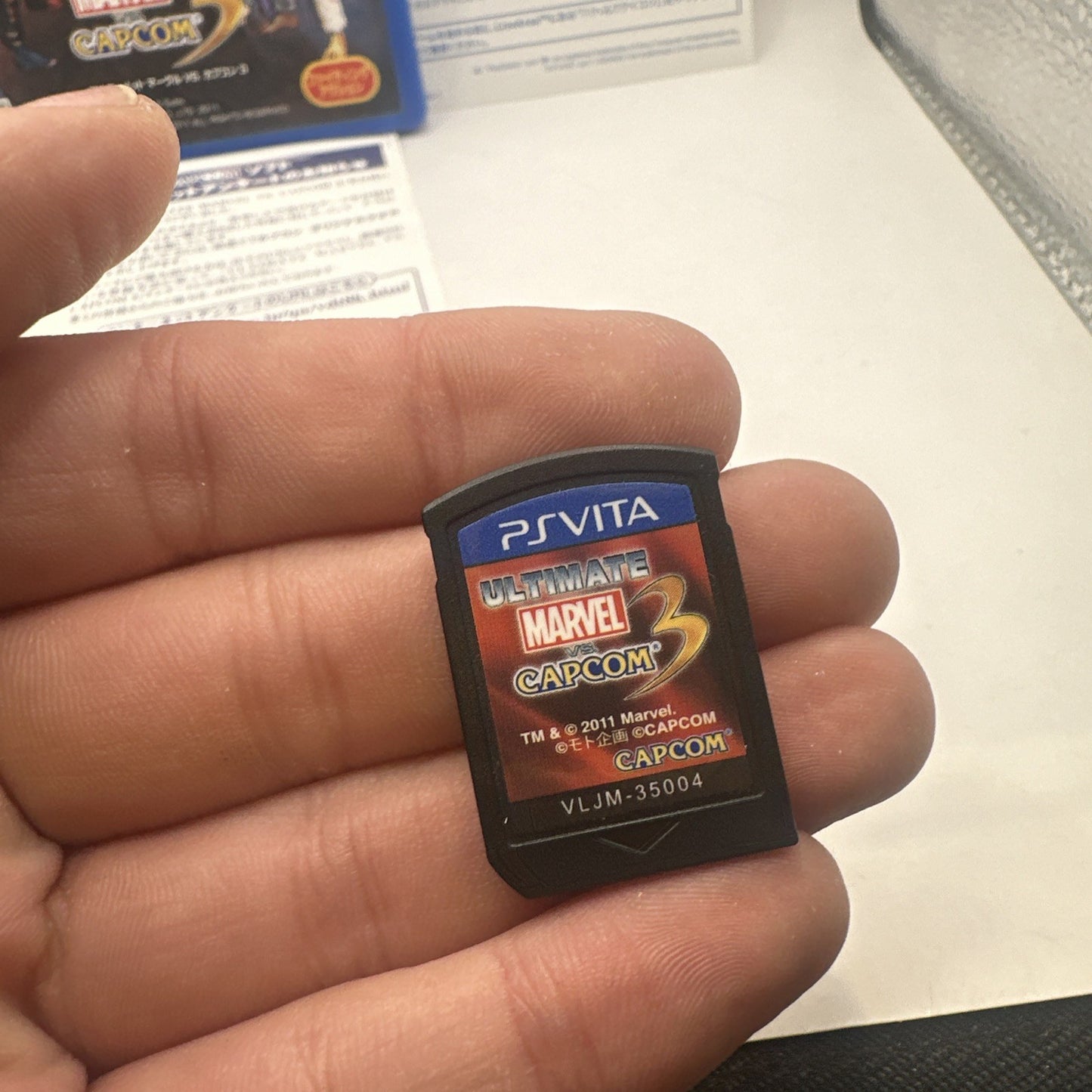 Ultimate Marvel vs. Capcom 3 • PS Vita Playstation Vita Game • Japanese