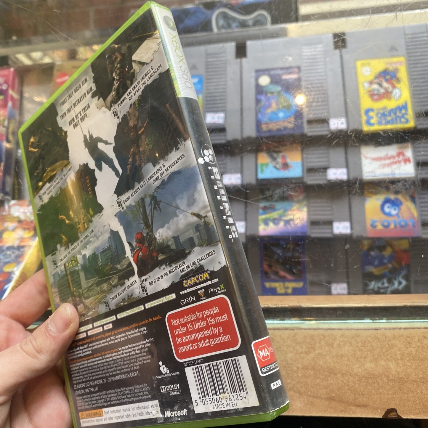 Bionic Commando Xbox 360 Game Complete + Manual (2009) AUS PAL Capcom