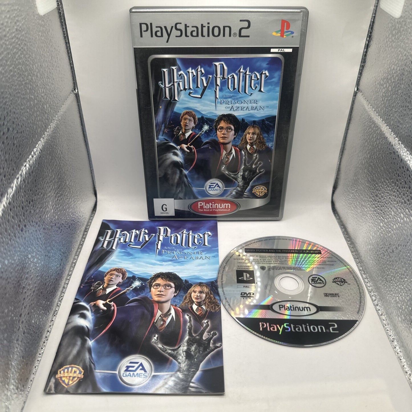 Harry Potter and the Prisoner of Azkaban • Playstation 2 PS2 Game + Manual • PAL
