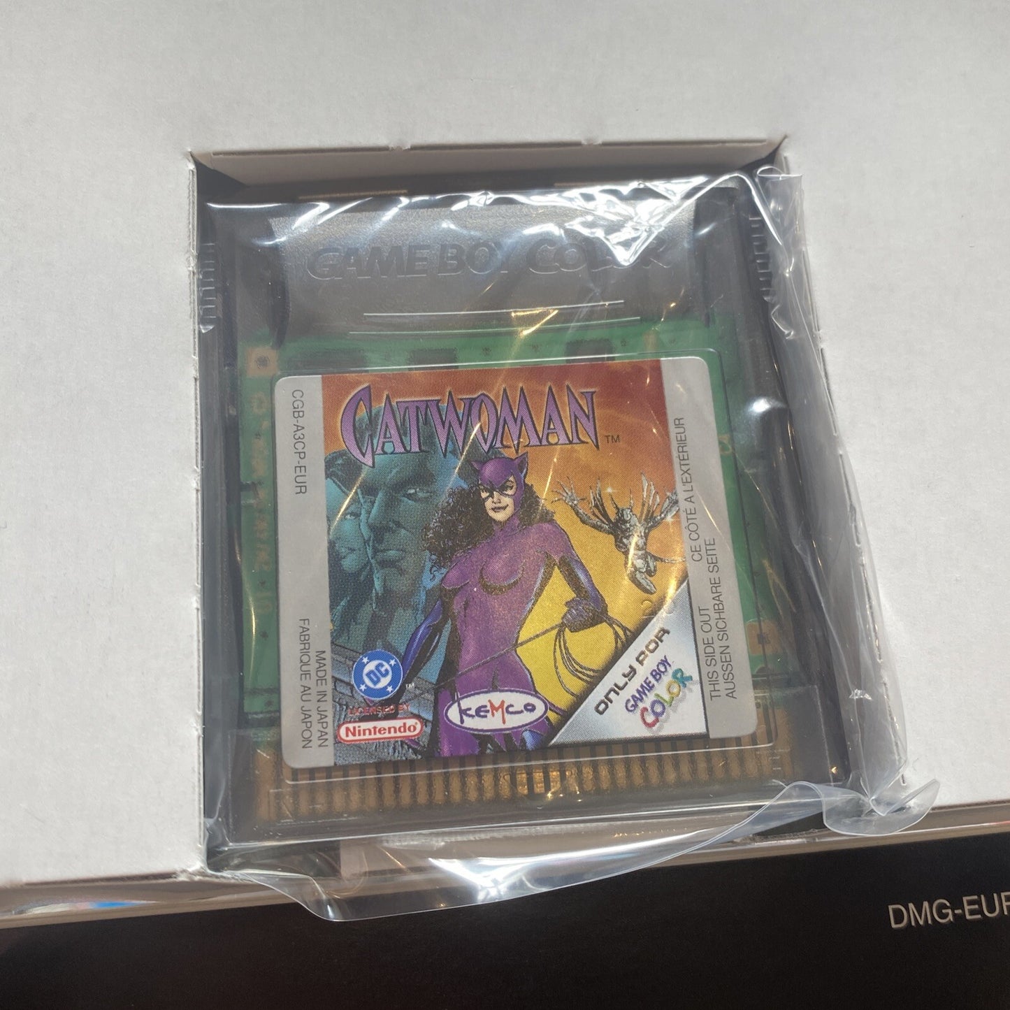 CatWoman Nintendo Game Boy Color Game In Box (1999) COMPLETE BOXED + Manual
