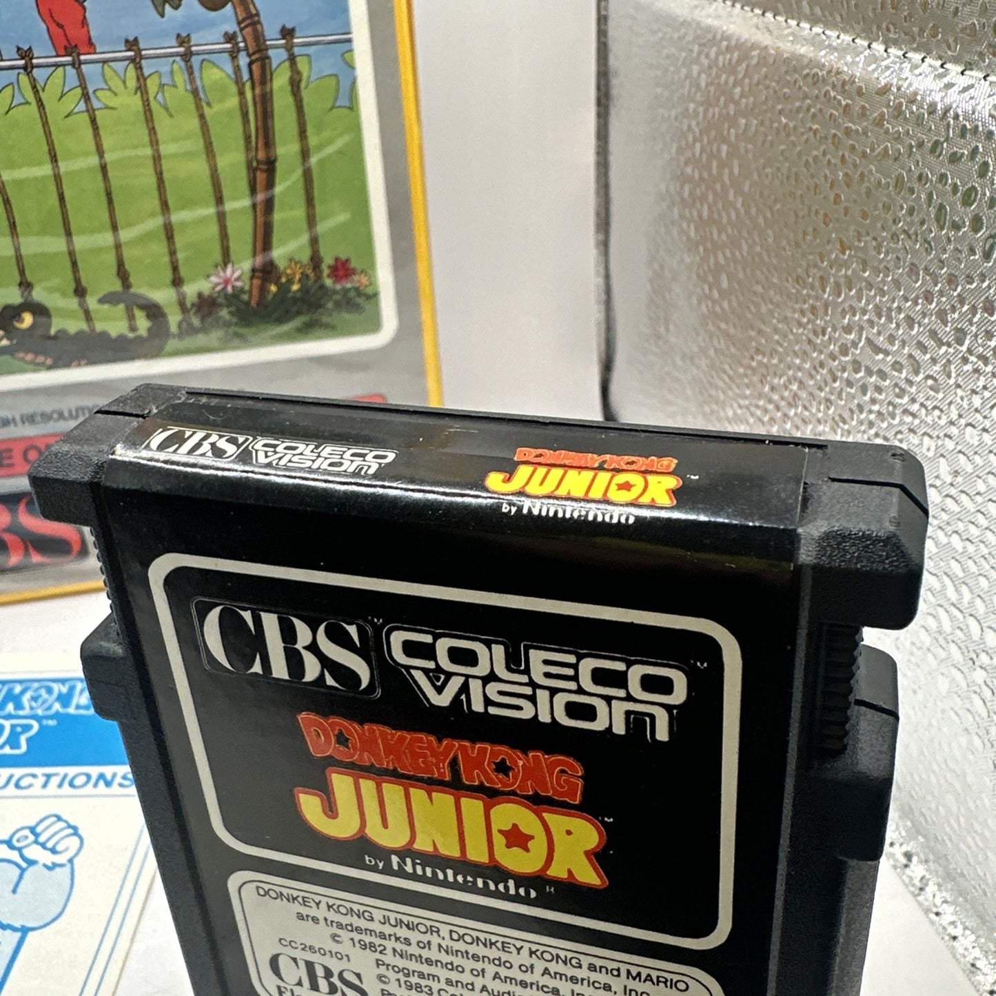 Donkey Kong Junior • ColecoVision Game + Manual (1983) Australian PAL Boxed • Jr